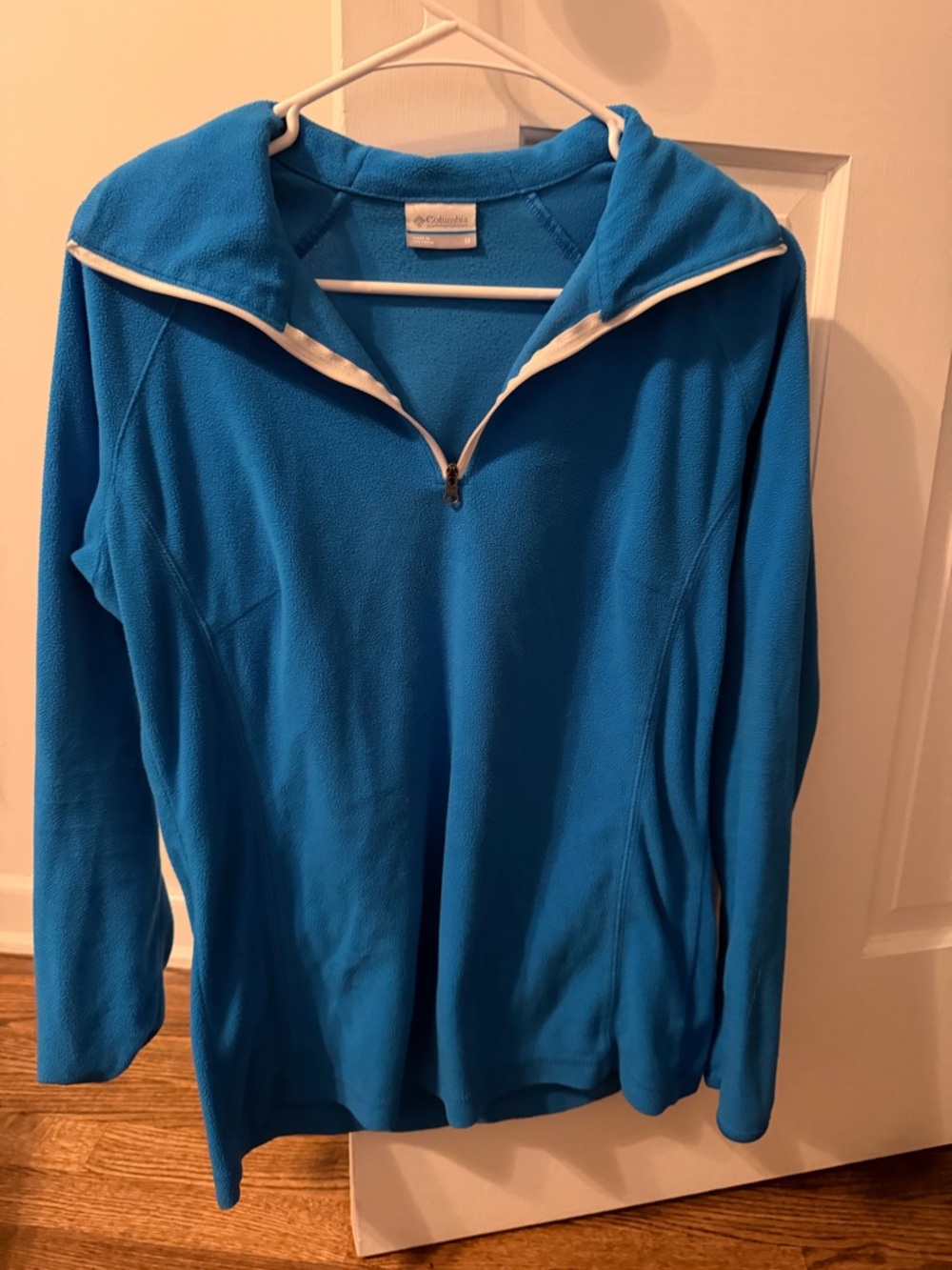 Columbia Bright Turquoise Fleece Pullover